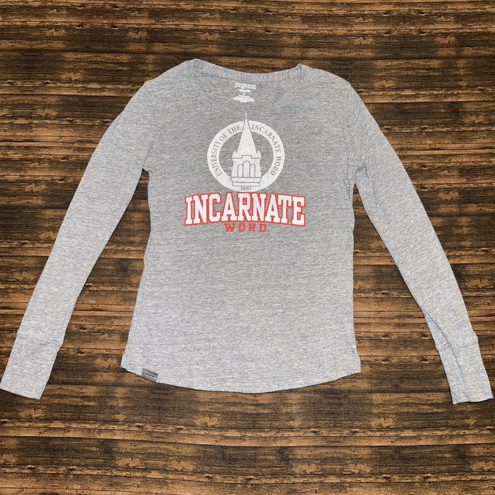 University Of The Incarnate Word Jansport Long Sleeve T Shirt Women's Size Small